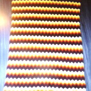 Hand Made KNITTED BLANKET Lap Blanket Pet Blanket Dog Blanket Dog Bed Doll Bed